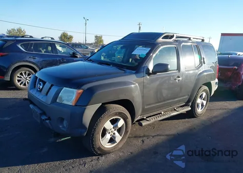 2007 Nissan Xterra X from USA, damaged, VIN 5N1AN08U77C540821